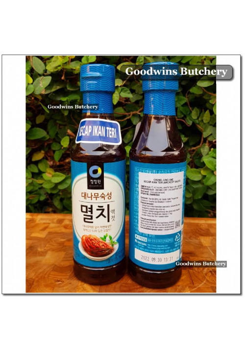 Sauce Daesang FISH ANCHOVY SAUCE kecap ikan teri Chung Jung One Korea 250g